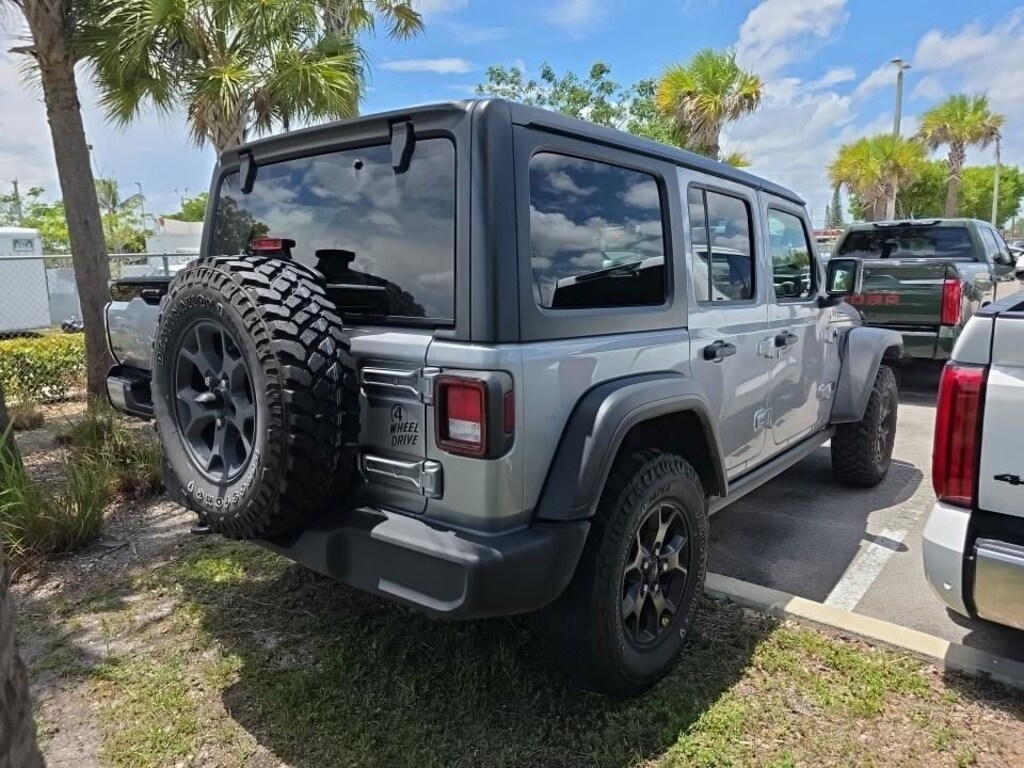 Used 2021 Jeep Wrangler Unlimited Willys SUV