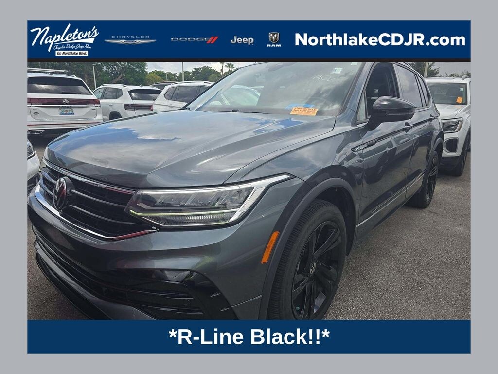 Used 2024 Volkswagen Tiguan 2.0T SE R-Line Black SUV