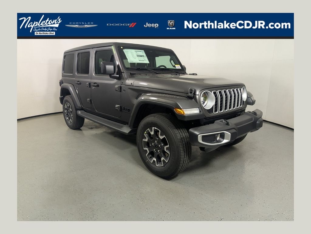 New 2026 Jeep Wrangler 4-DOOR SAHARA Sport Utility
