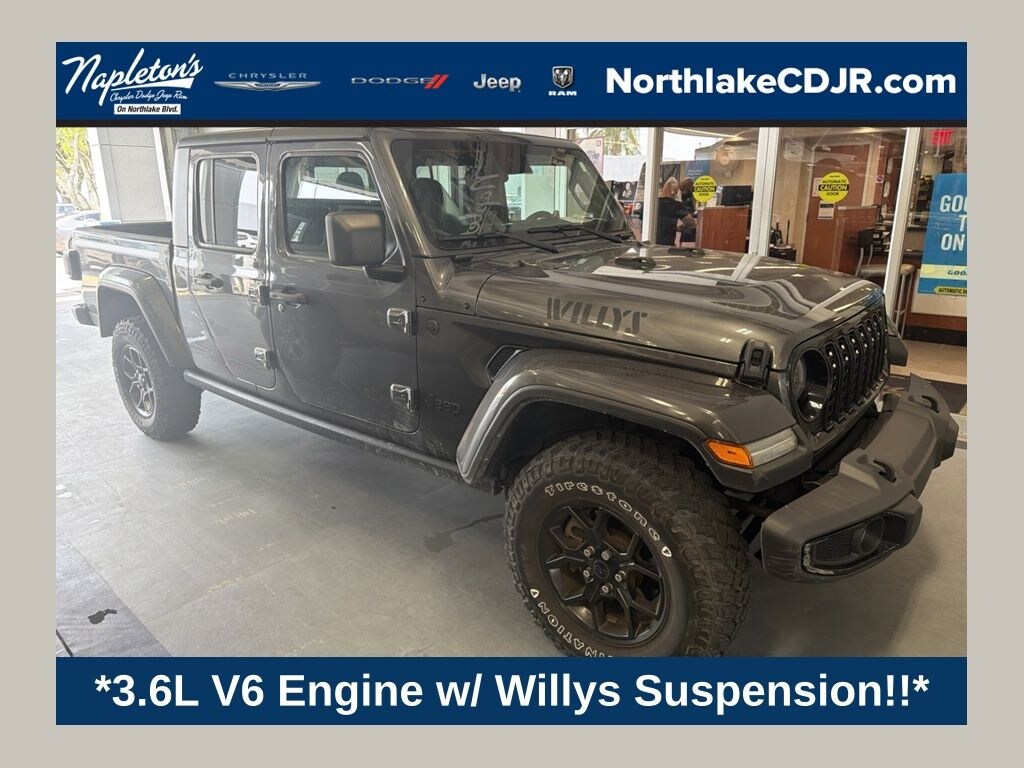 Used 2024 Jeep Gladiator Willys Truck