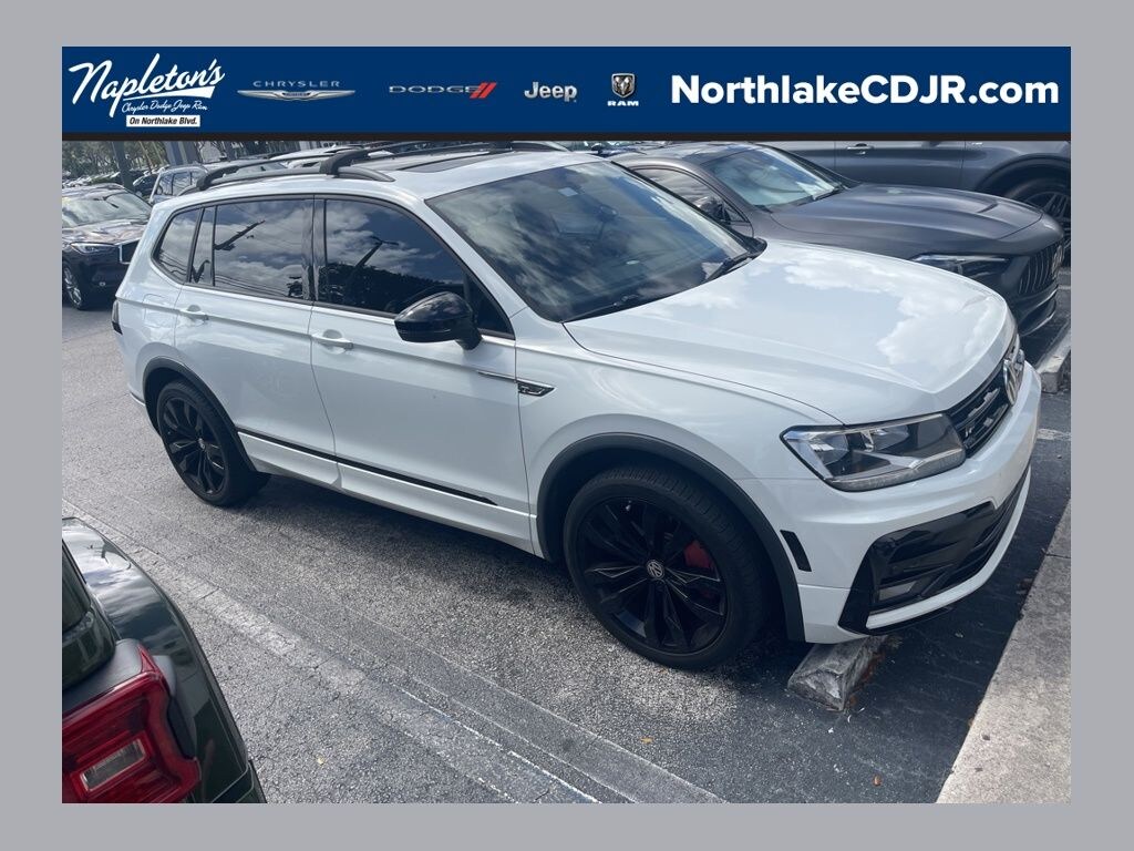 Used 2021 Volkswagen Tiguan 2.0T SE R-Line Black SUV