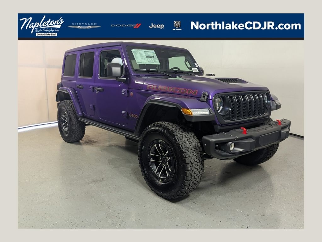New 2026 Jeep Wrangler 4-DOOR RUBICON X Sport Utility