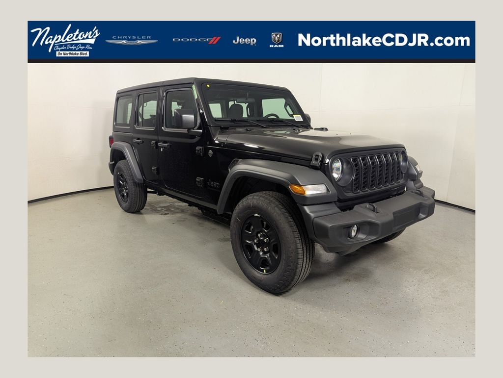 New 2026 Jeep Wrangler 4-DOOR SPORT Sport Utility