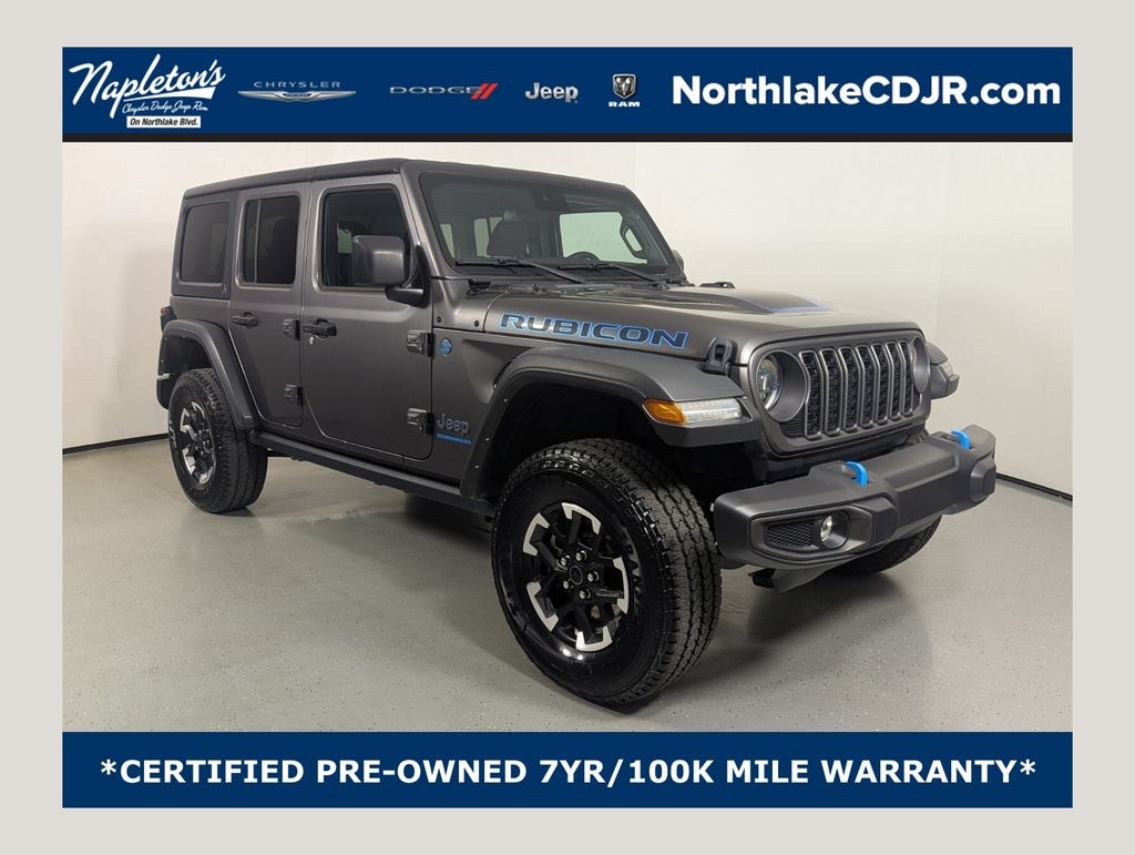 Used 2024 Jeep Wrangler Rubicon 4xe SUV