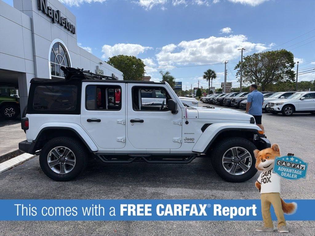 Used 2019 Jeep Wrangler Unlimited Sahara SUV