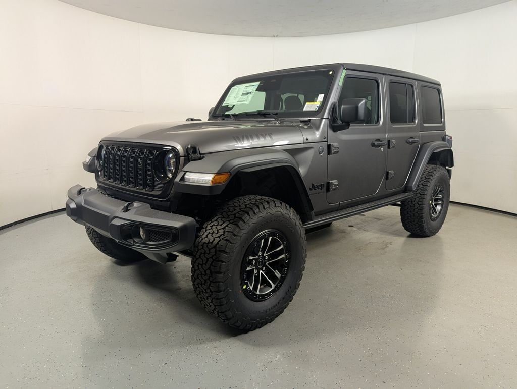 New 2026 Jeep Wrangler 4-DOOR WILLYS Sport Utility