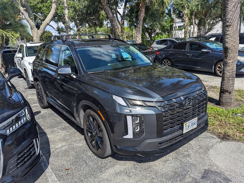 Used 2024 Hyundai Palisade XRT with VIN KM8R3DGE3RU675608 for sale in Lake Park, FL