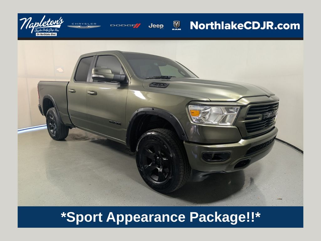 2021 RAM 1500 Big Horn/Lone Star 4x4 Quad Cab 6'4's photo