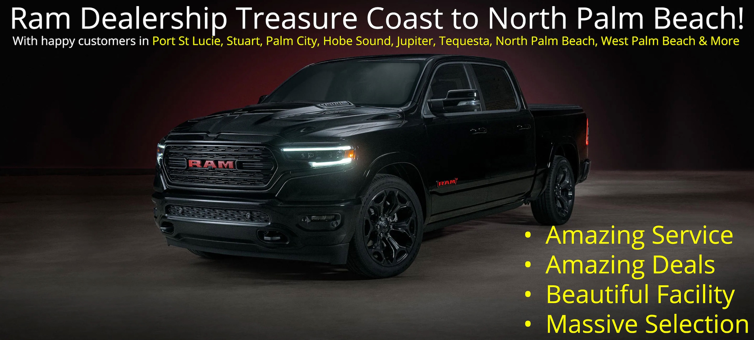 Ram dealership Treasure Coast Ram Truck month