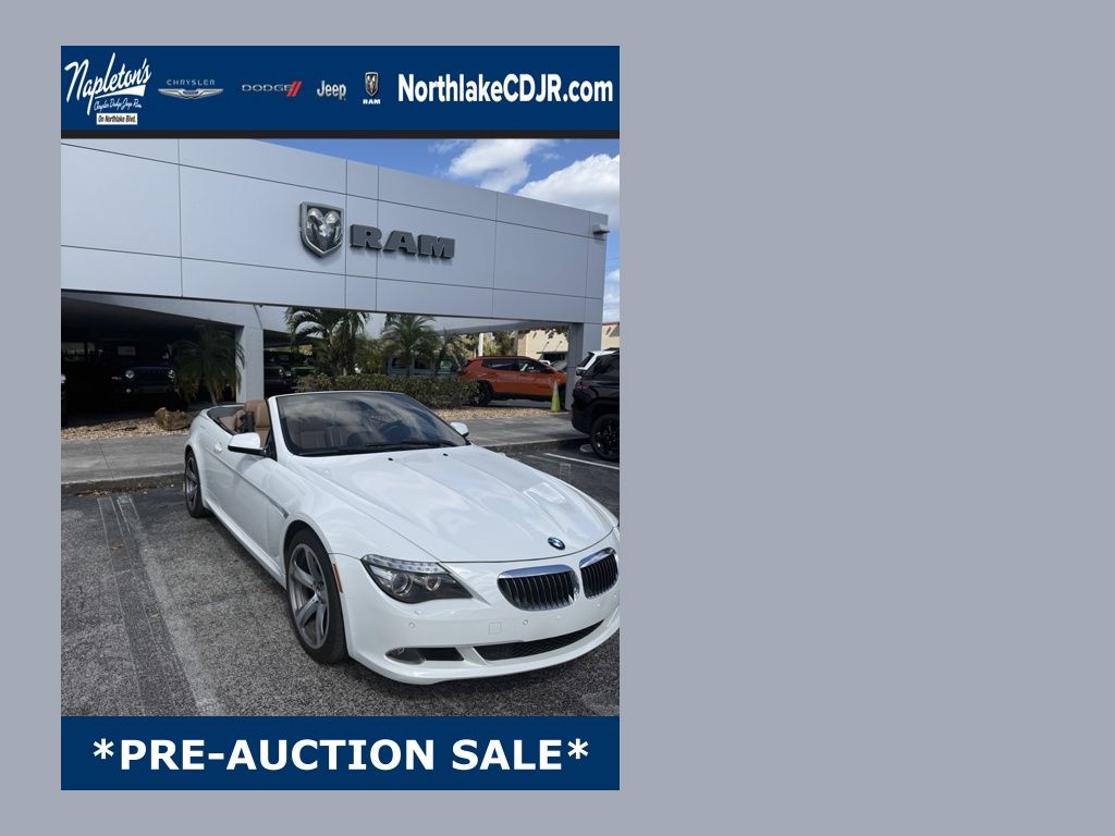 2010 BMW 6 Series 650i