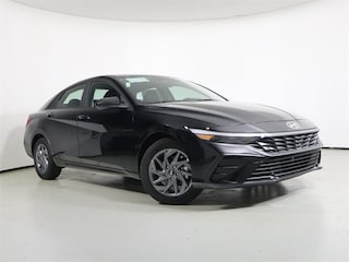 2024 Hyundai Elantra Hybrid Blue Sedan