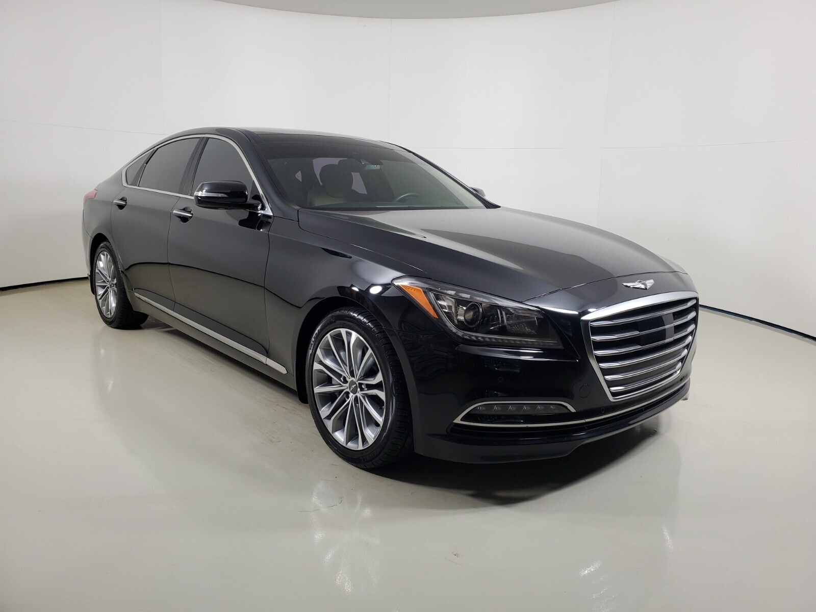 Used 2017 GENESIS G80 Base with VIN KMHGN4JE6HU195622 for sale in Lake Park, FL