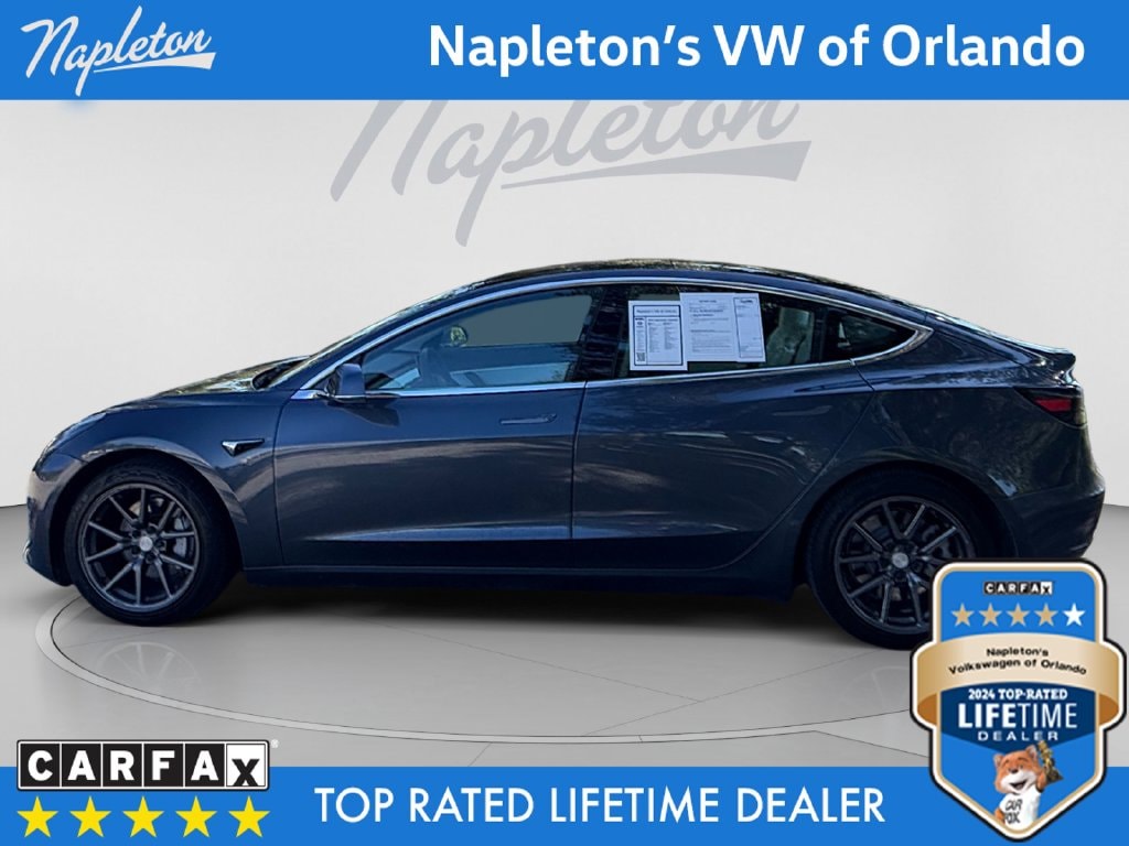 Used 2020 Tesla Model 3 Base with VIN 5YJ3E1EA4LF785814 for sale in Orlando, FL