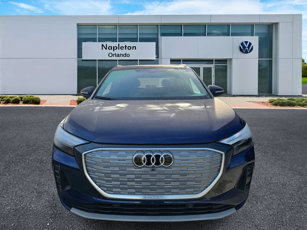 Used 2023 Audi Q4 e-tron Premium Plus with VIN WA1BCBFZ2PP018528 for sale in Orlando, FL