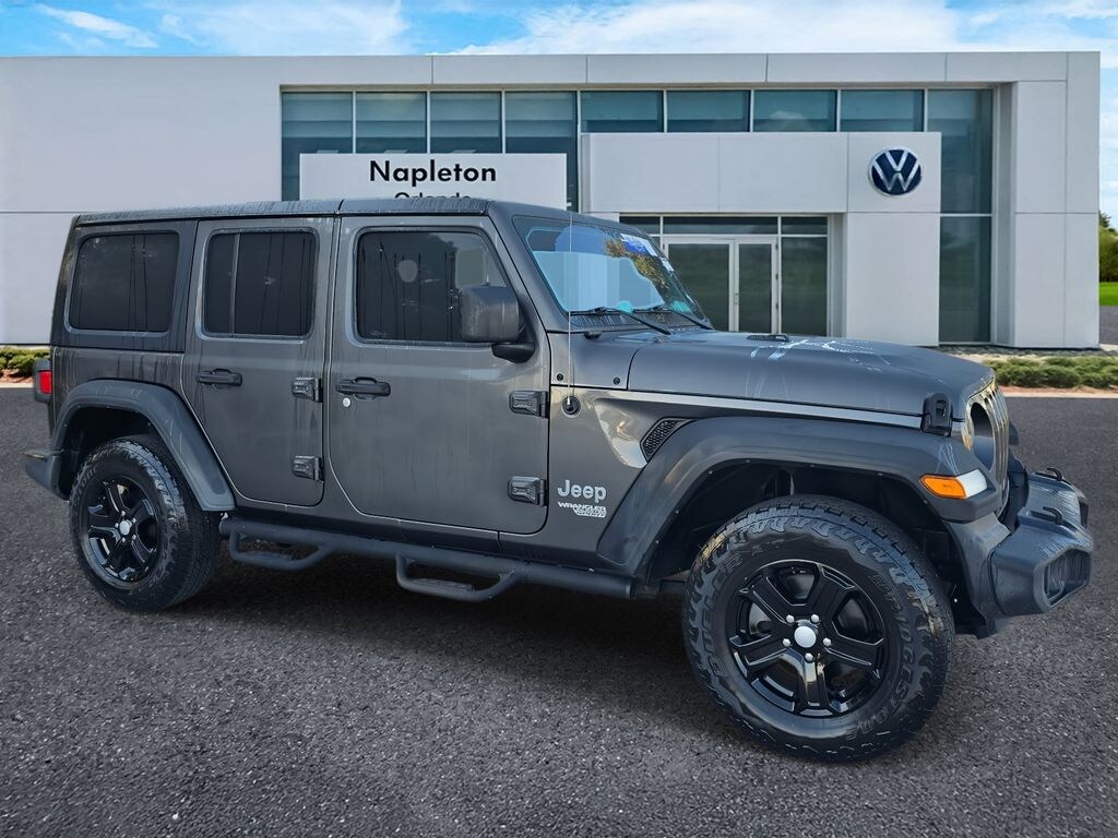 Used 2019 Jeep Wrangler Unlimited Sport S SUV