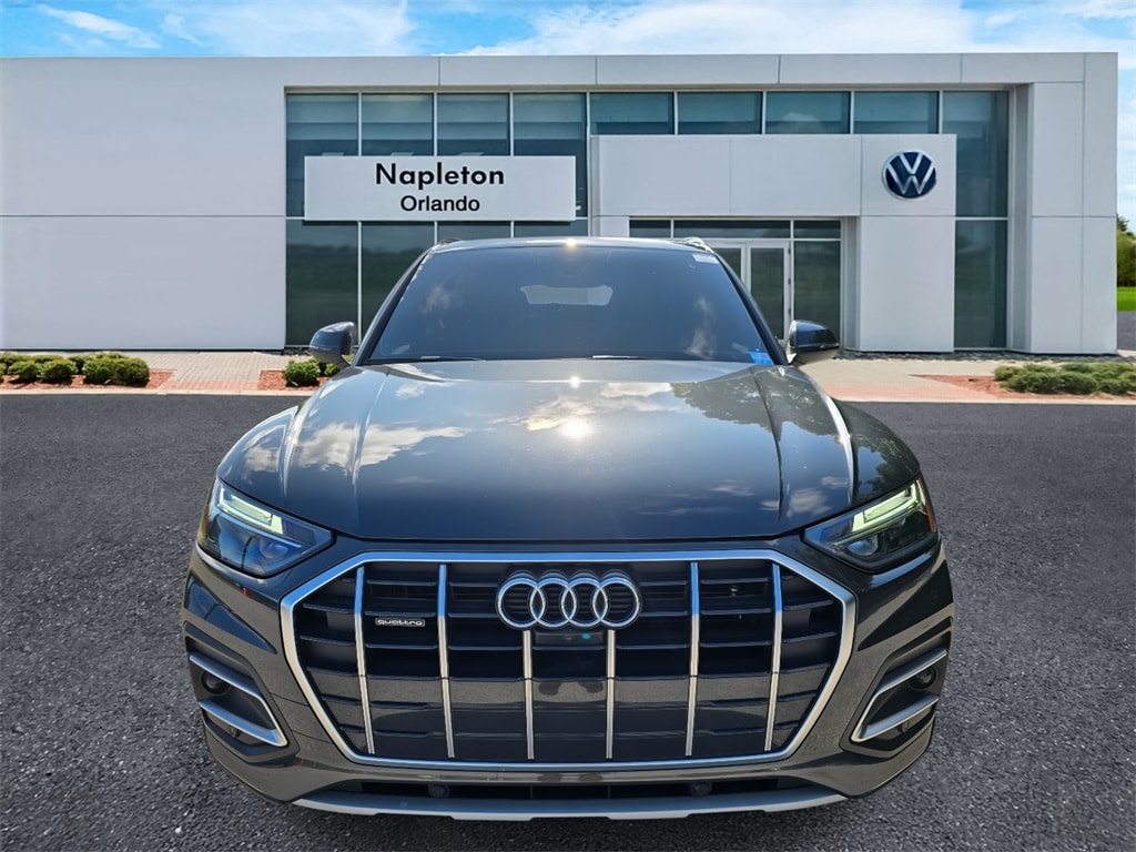 Used 2021 Audi Q5 Premium Plus with VIN WA1BAAFYXM2066164 for sale in Orlando, FL