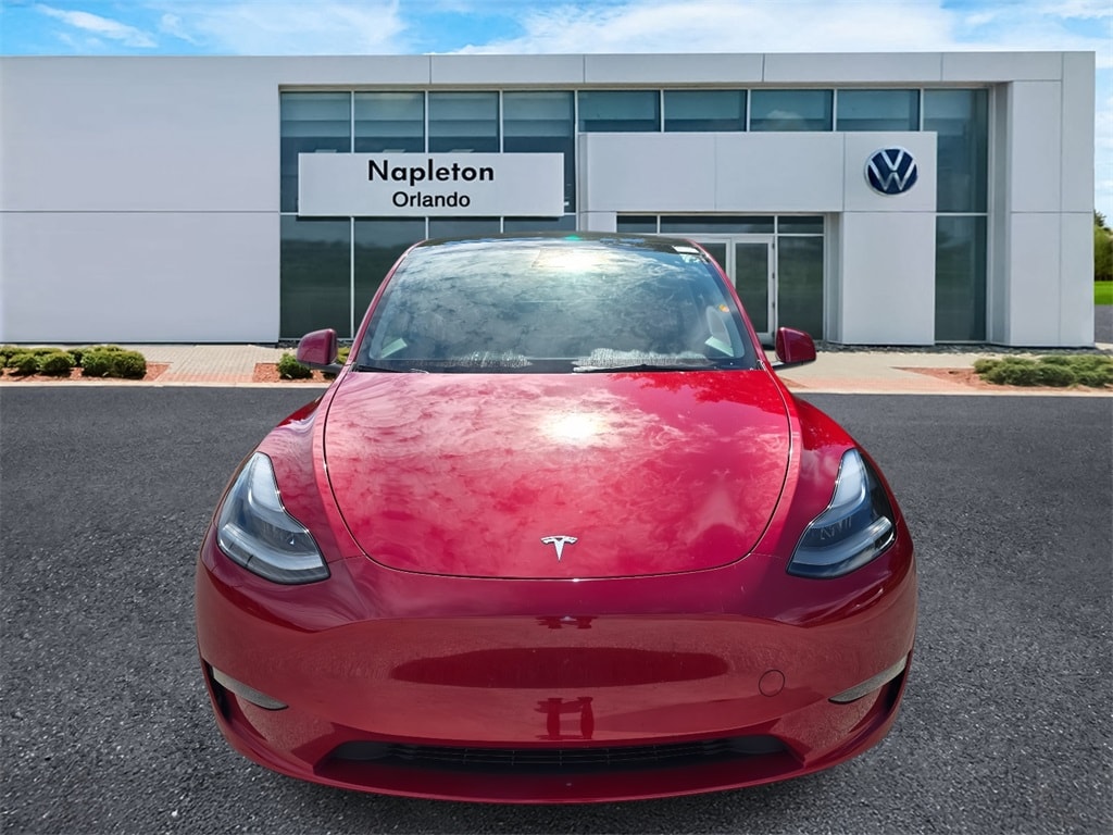 Used 2023 Tesla Model Y Long Range with VIN 7SAYGDEE2PF799255 for sale in Kansas City