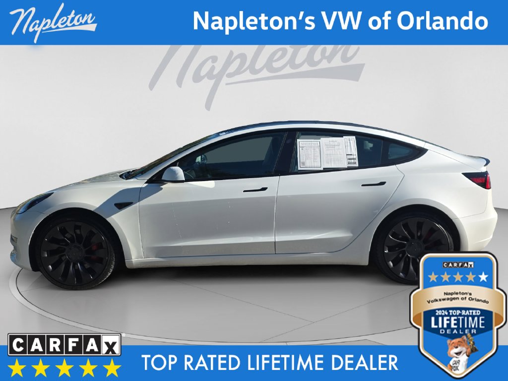 Used 2023 Tesla Model 3 Performance with VIN 5YJ3E1EC6PF564576 for sale in Orlando, FL
