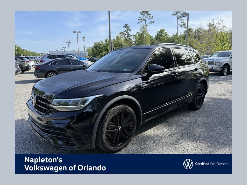 Used 2022 Volkswagen Tiguan 2.0T SE R-Line Black SUV