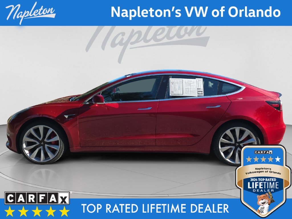 Used 2018 Tesla Model 3 Long Range Dual Motor with VIN 5YJ3E1EB7JF072864 for sale in Orlando, FL