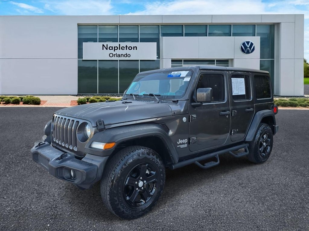 Used 2019 Jeep Wrangler Unlimited Sport S SUV