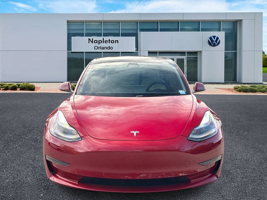 Used 2022 Tesla Model 3 Base with VIN 5YJ3E1EA8NF125682 for sale in Orlando, FL