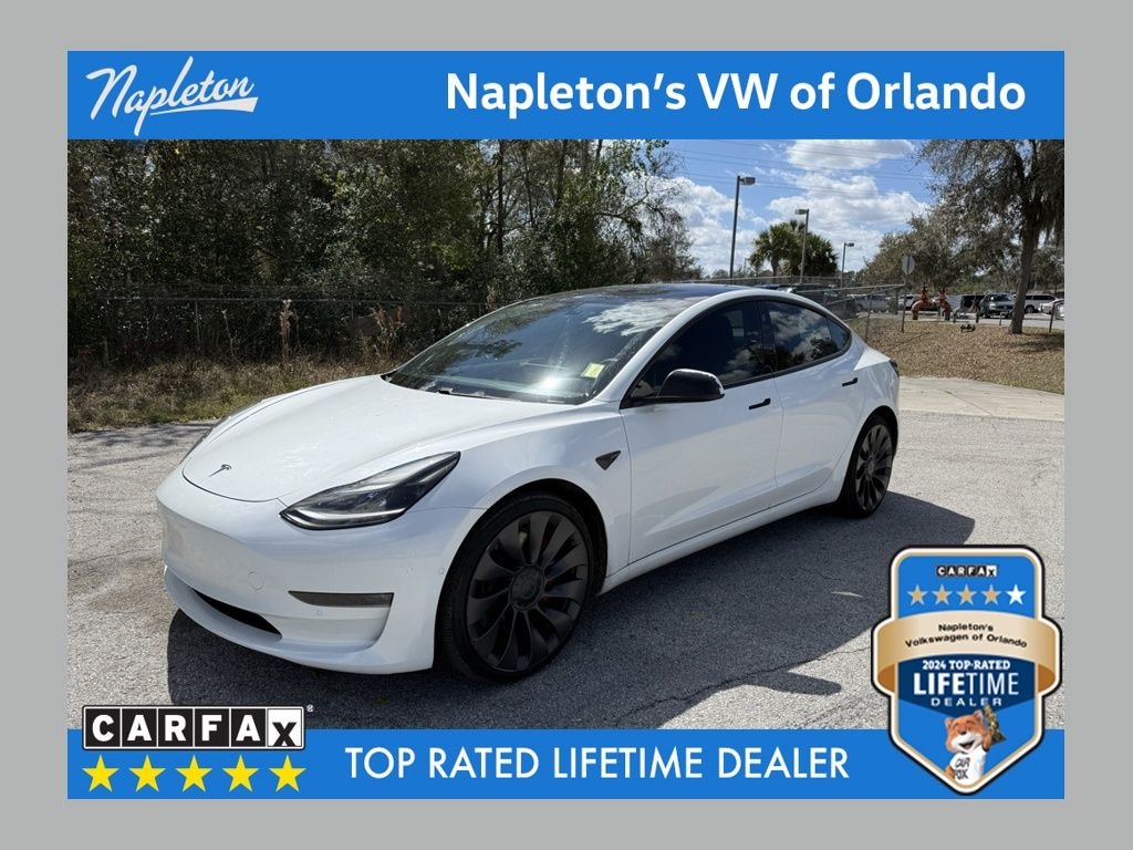 Used 2021 Tesla Model 3 Performance Sedan