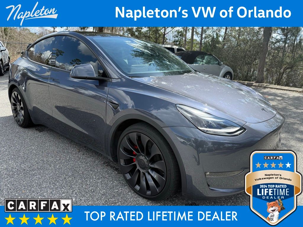 Used 2023 Tesla Model Y Performance with VIN 7SAYGDEF4PF642321 for sale in Orlando, FL