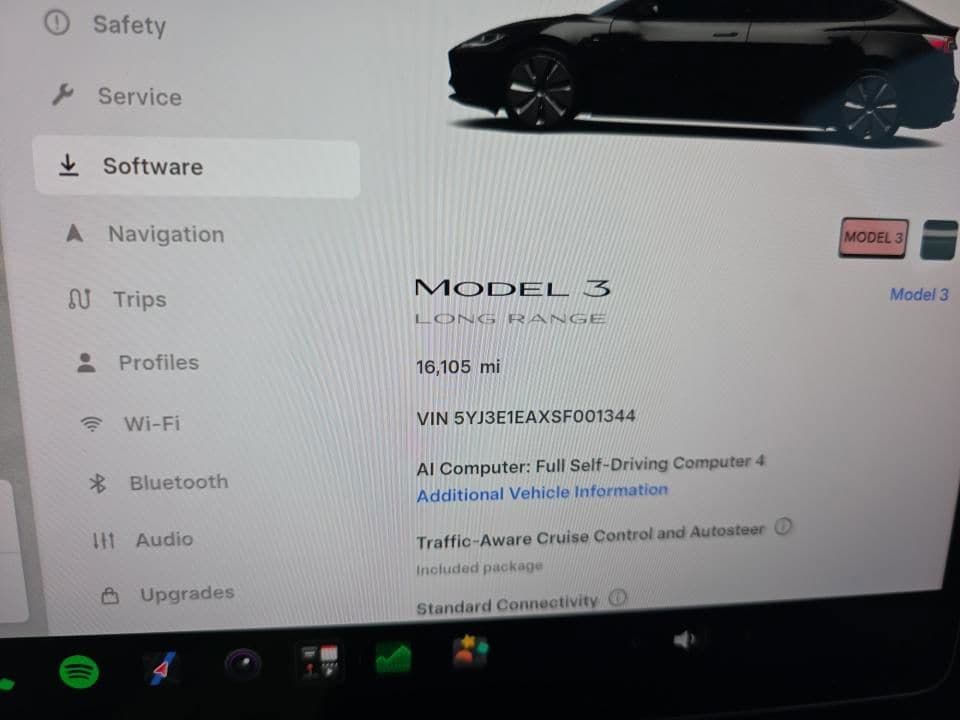 Used 2025 Tesla Model 3 Long Range with VIN 5YJ3E1EAXSF001344 for sale in Orlando, FL