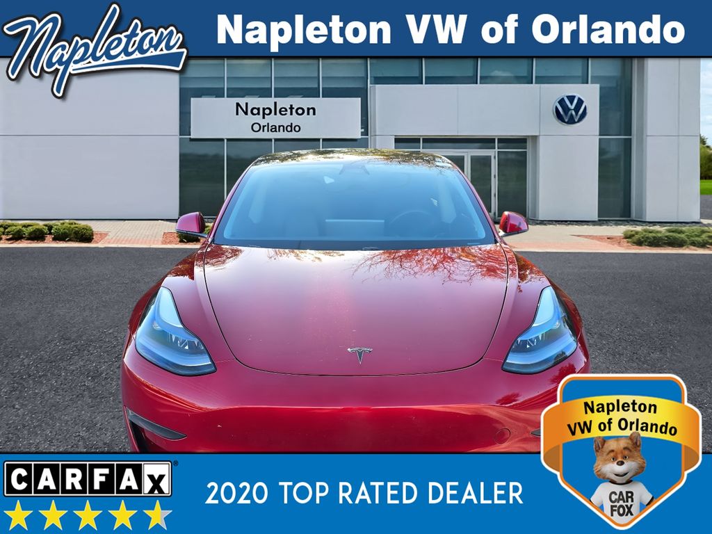 Used 2021 Tesla Model 3 Base with VIN 5YJ3E1EA9MF057763 for sale in Orlando, FL