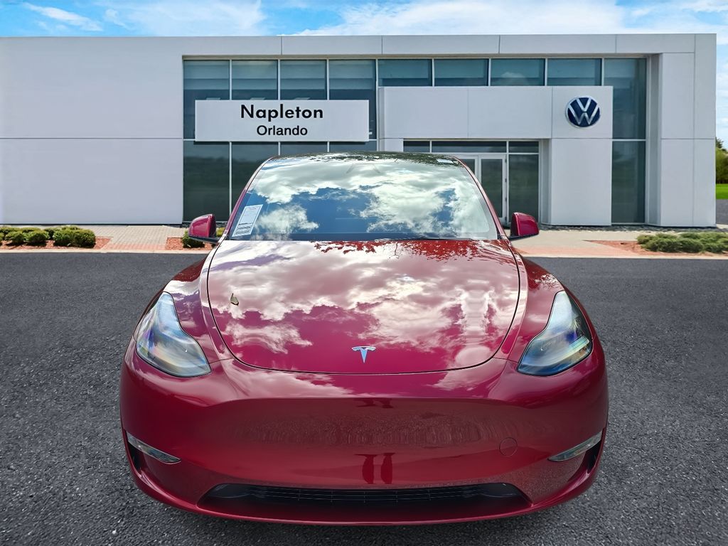 Used 2024 Tesla Model Y Long Range with VIN 7SAYGDEE6RA307536 for sale in Orlando, FL