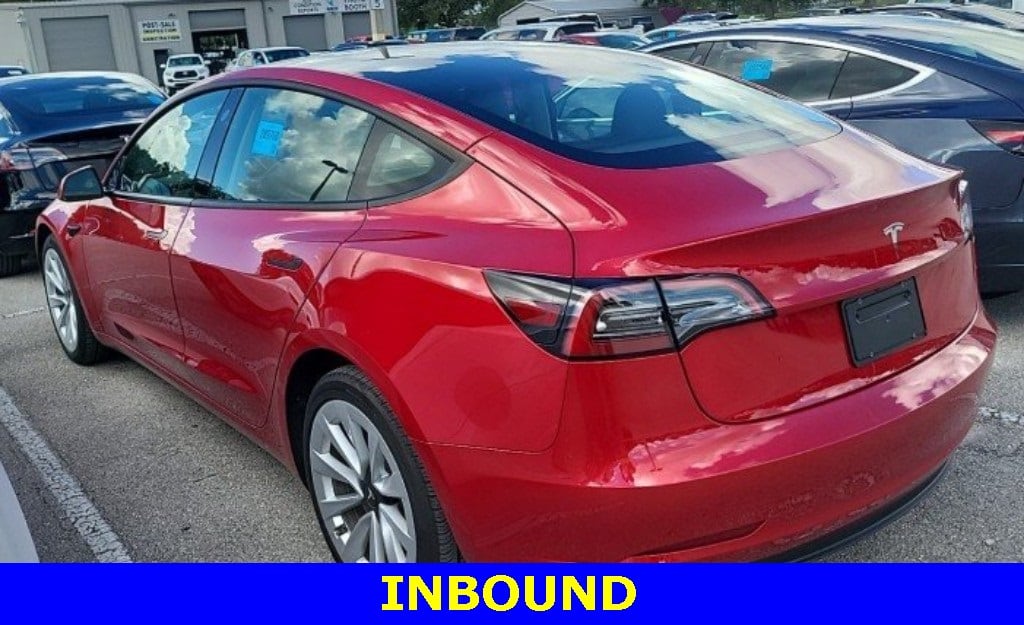 Used 2023 Tesla Model 3 Base with VIN 5YJ3E1EAXPF641948 for sale in Orlando, FL