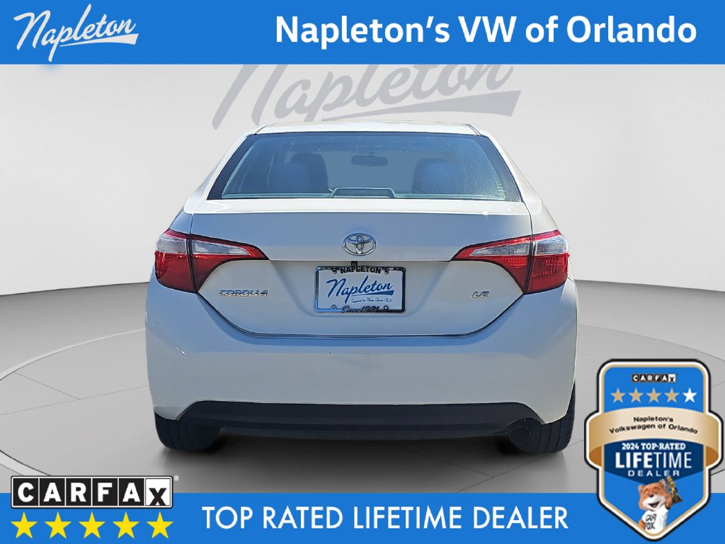 Used 2016 Toyota Corolla LE Sedan