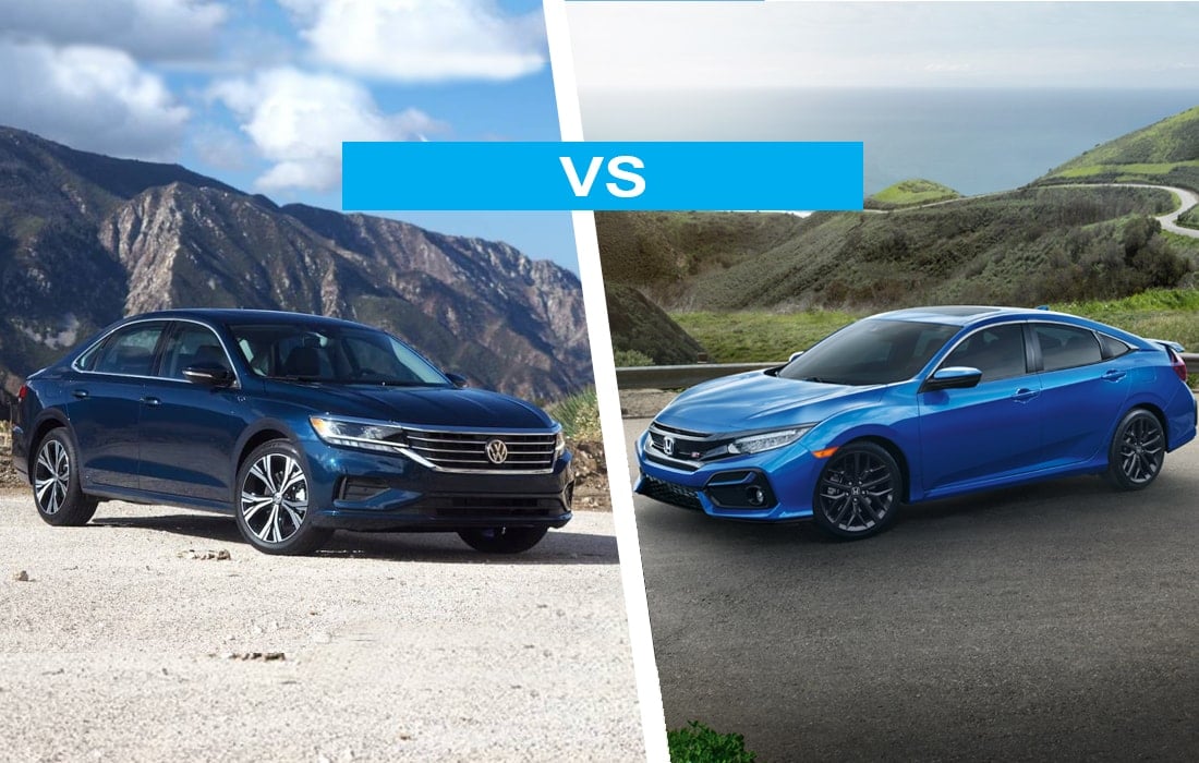 new volkswagen passat vs honda accord reviews