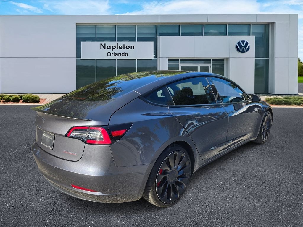 Used 2022 Tesla Model 3 Performance Sedan