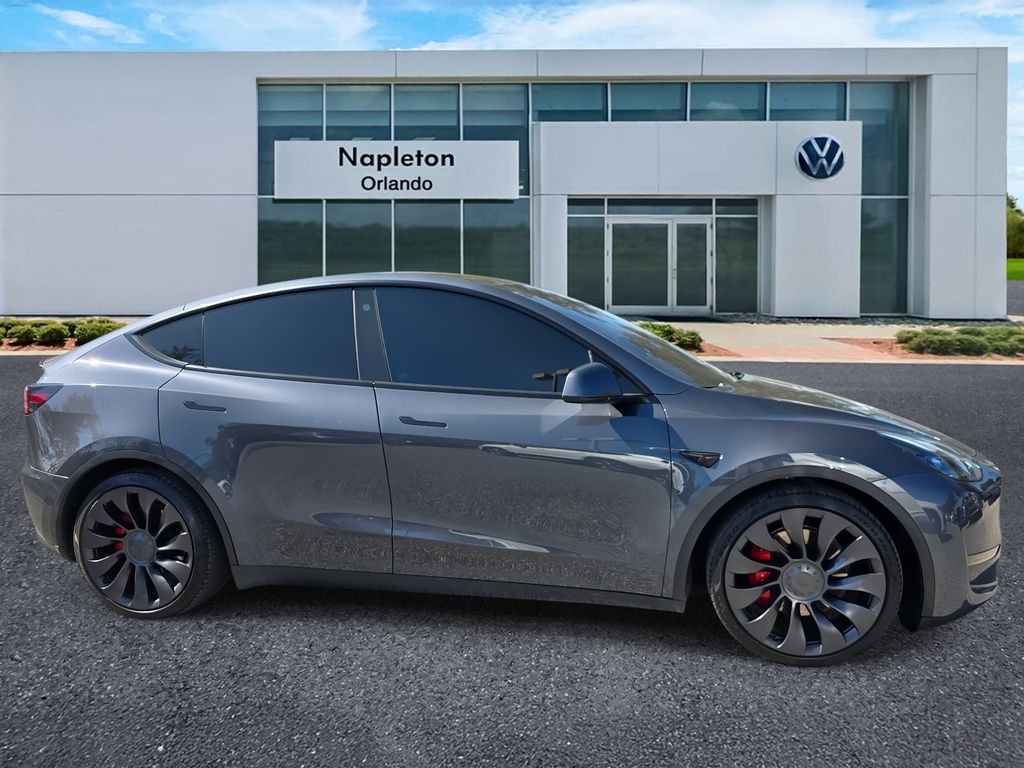 Used 2021 Tesla Model Y Performance with VIN 5YJYGDEF9MF263520 for sale in Orlando, FL