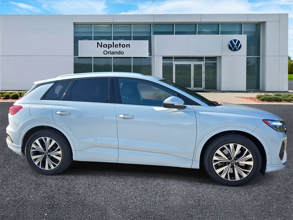 Used 2023 Audi Q4 e-tron Premium Plus with VIN WA1BCBFZXPP008703 for sale in Orlando, FL