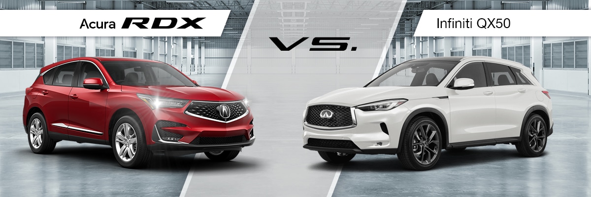 RDX Vs Infiniti QX50 Comparison