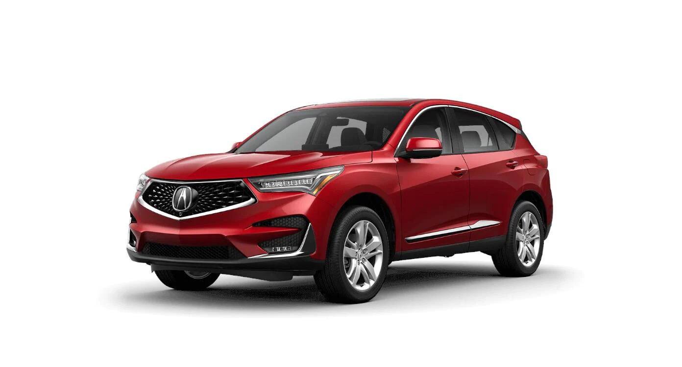 Red Acura RDX With Advance Package