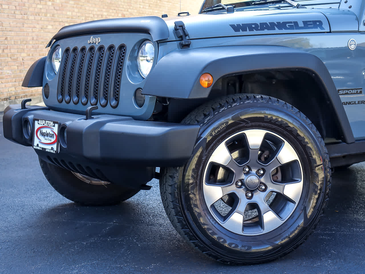 Used 2014 Jeep Wrangler Sport with VIN 1C4AJWAG4EL191198 for sale in Glenview, IL
