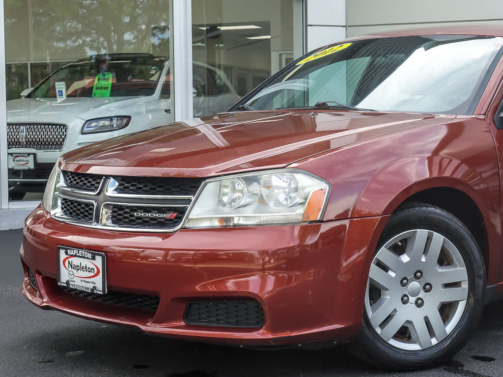 Used 2012 Dodge Avenger SE with VIN 1C3CDZAB9CN259703 for sale in Glenview, IL