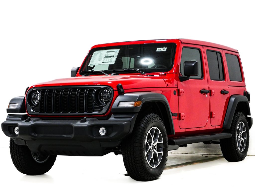 New 2026 Jeep Wrangler 4-DOOR SPORT S Sport Utility