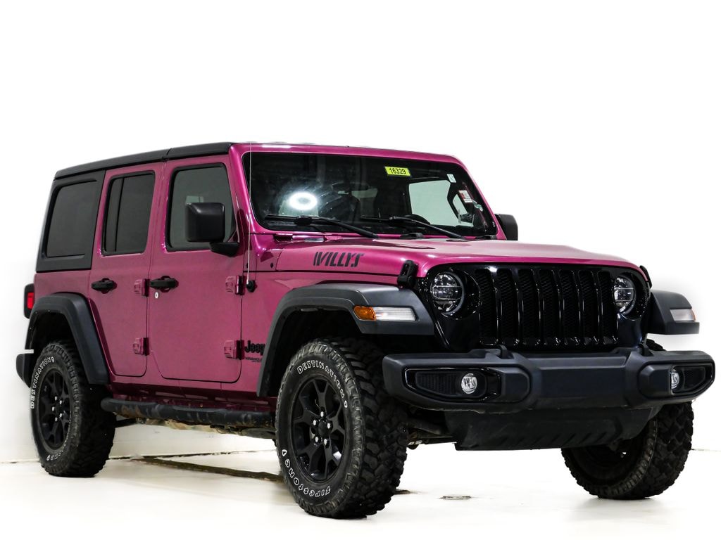 Used 2022 Jeep Wrangler Unlimited Willys SUV