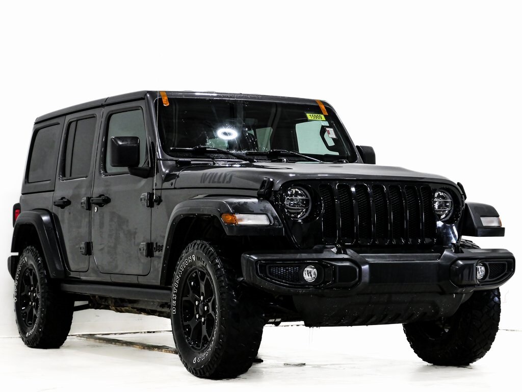 Used 2022 Jeep Wrangler Unlimited Willys SUV