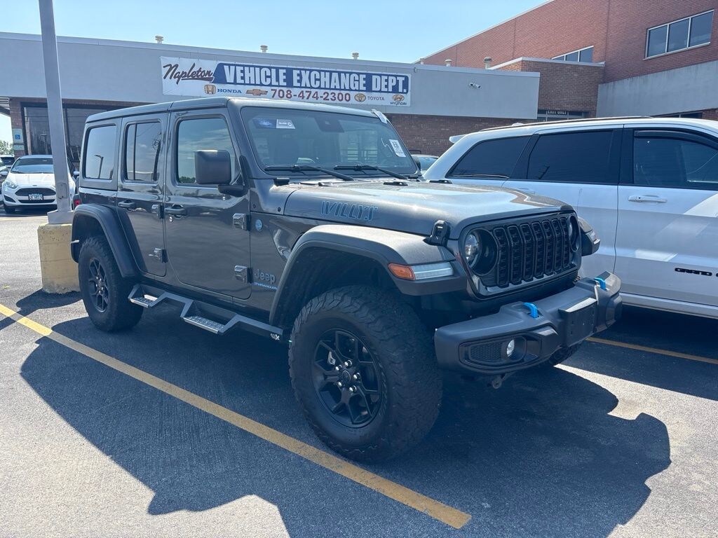 Used 2024 Jeep Wrangler Willys 4xe SUV