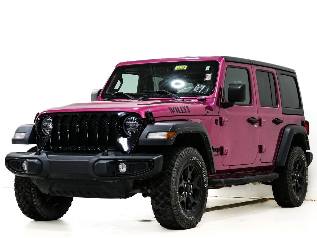Used 2022 Jeep Wrangler Unlimited Willys SUV