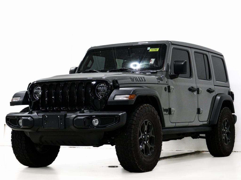 Used 2022 Jeep Wrangler Unlimited Willys SUV