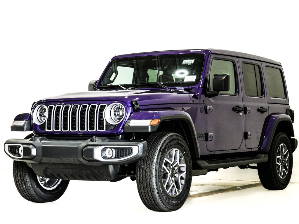New 2026 Jeep Wrangler 4-DOOR SAHARA Sport Utility