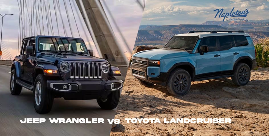 Jeep Wrangler vs Toyota Landcruiser id=