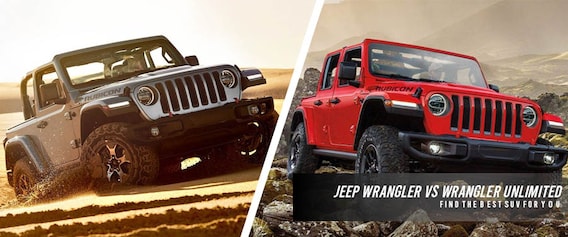 Jeep Wrangler Limited Vs. Unlimited: Which Is Better | Napleton's River  Oaks Chrysler Jeep Dodge